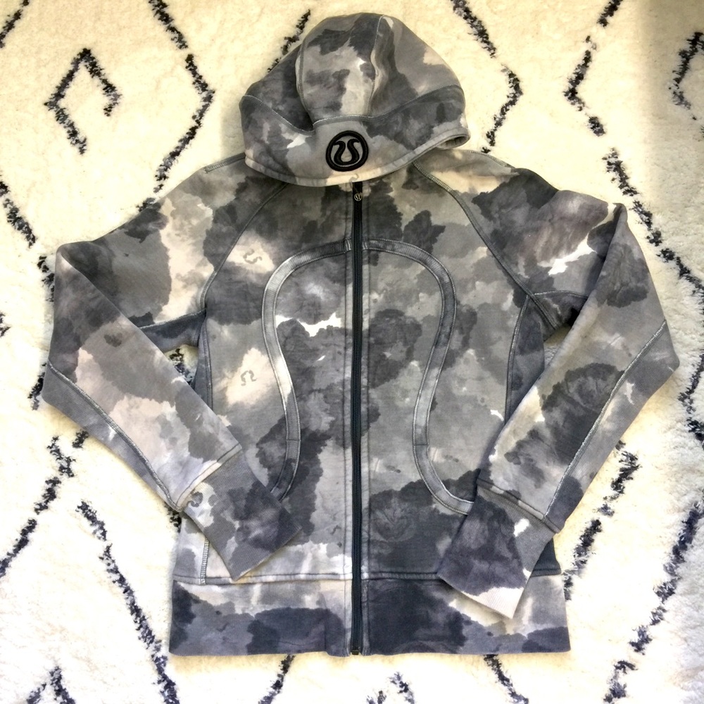 Vintage Retired Lululemon Scuba Hoodie Zip Up 8